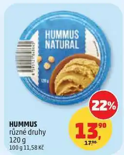 Penny Market HUMMUS různé druhy nabídka