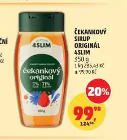 Penny Market 4SLIM ČEKANKOVÝ SIRUP ORIGINÁL nabídka