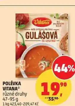 Penny Market Vitana POLÉVKA nabídka