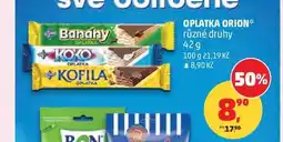 Penny Market OPLATKA ORION různé druhy nabídka