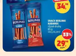 Penny Market BERLINKI KABANOS různé druhy nabídka