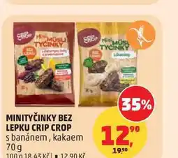 Penny Market CRIP CROP MINITYČINKY BEZ LEPKU s banánem, kakaem nabídka