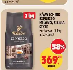 Penny Market TCHIBO ESPRESSO MILANO, SICILIA STYLE zrnková káva nabídka