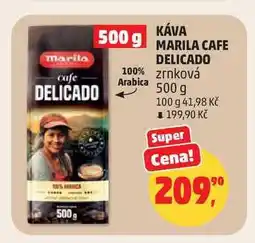 Penny Market MARILA CAFE DELICADO 100% zrnková Arabica nabídka