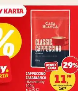 Penny Market CASABLANCA CAPPUCCINO různé druhy nabídka