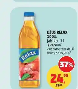 Penny Market Relax ovocný džus 100% 1l, různé druhy PET nabídka