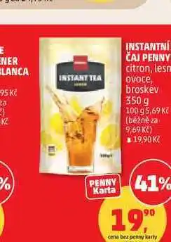 Penny Market PENNY INSTANTNÍ ČAJ citron, lesní ovoce, broskev nabídka