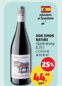 Penny Market DON SIMON NATURE různé druhy nabídka