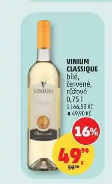 Penny Market VINIUM CLASSIQUE bílé, červené, růžové nabídka