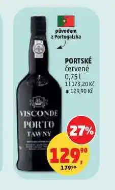 Penny Market Visconde porto Tawny nabídka