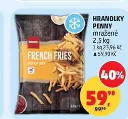 Penny Market PENNYmHRANOLKY mražené nabídka
