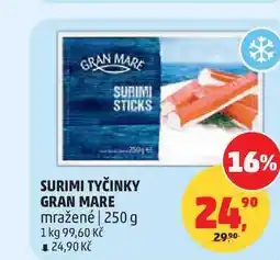 Penny Market GRAN MARE surimi tyčinky mražené nabídka