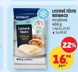 Penny Market NOWACO Listové těsto nabídka