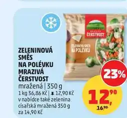 Penny Market ZELENINOVÁ SMĚS NA POLÉVKU mražená nabídka
