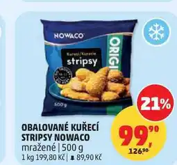 Penny Market NOWACO OBALOVANÉ KUŘECÍ STRIPSY nabídka