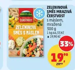Penny Market ZELENINOVÁ SMĚS MRAZIVÁ ČERSTVOST s máslem, mražená nabídka