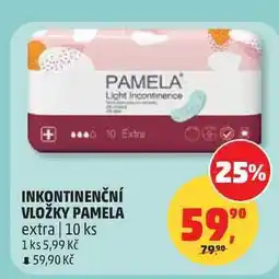 Penny Market PAMELA VLOŽKY extra 10 ks nabídka