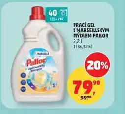 Penny Market Pallor PRACÍ GEL S MARSEILLSKÝM MÝDLEM nabídka