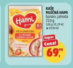 Penny Market Hami Mléčná kaše 210g, vybrané druhy nabídka