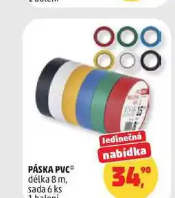 Penny Market PÁSKA PVC délka 8 m, sada 6 ks nabídka