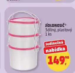 Penny Market JÍDLONOSIČ 3dílný, plastový 1 ks nabídka