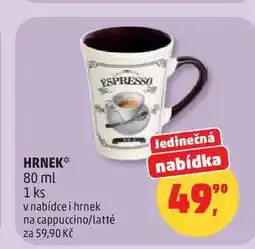 Penny Market ESPRESSO HRNEK 80 ml 1 ks nabídka