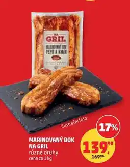 Penny Market MARINOVANÝ BOK NA GRIL různé druhy cena za nabídka