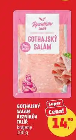 Penny Market ŘEZNÍKŮV TALÍŘ GOTHAJSKÝ SALÁM krájený nabídka