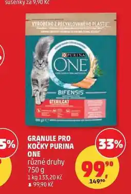 Penny Market PURINA ONE různé druhy nabídka