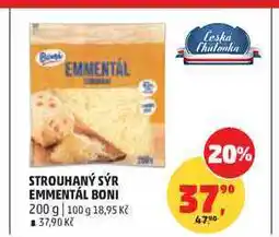 Penny Market BONI STROUHANÝ SÝR EMMENTÁL nabídka