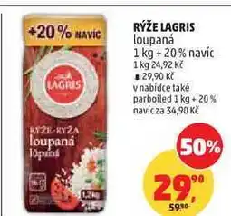 Penny Market LAGRIS RÝŽE loupaná 1 kg + 20% navíc nabídka