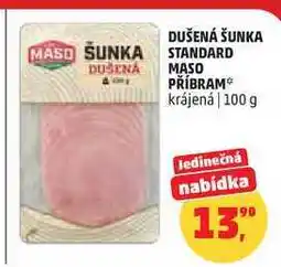 Penny Market DUŠENÁ ŠUNKA STANDARD MASO PŘÍBRAM krájená nabídka
