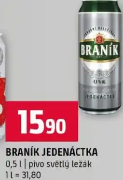 Terno Braník jedenáctka nabídka