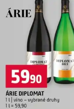 Terno Árie diplomat nabídka