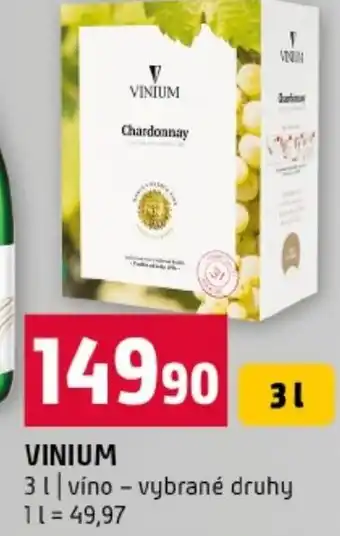 Terno Vinium nabídka
