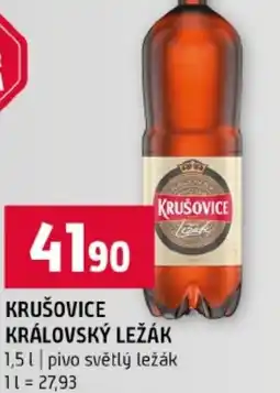 Terno Krušovice královský ležák nabídka