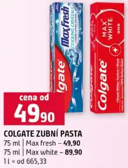 Terno Colgate zubní pasta nabídka