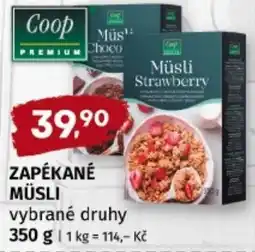 Terno Zapékané müsli nabídka