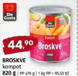 Terno Broskve kompot nabídka