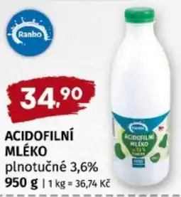 Terno Ranko Acidofilní mléko nabídka