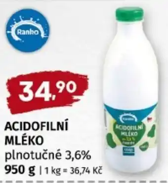 Terno Ranko Acidofilní mléko nabídka