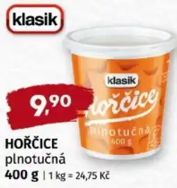 Terno Hořčice plnotučná nabídka