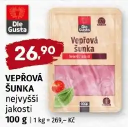 Terno Vepřová šunka nejvyšší jakosti nabídka