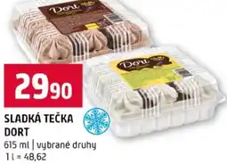 Terno Sladká tečka dort nabídka