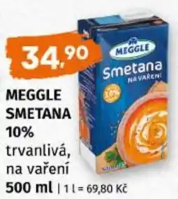 Trefa Meggle smetana 10% nabídka
