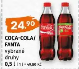 Trefa Coca-cola/ fanta nabídka