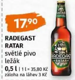 Trefa Radegast ratar nabídka