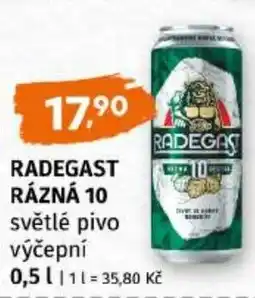 Trefa Radegast rázná 10 nabídka