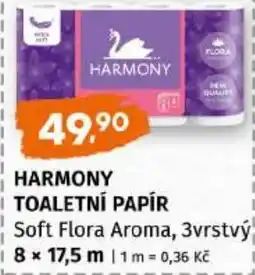 Trefa Harmony toaletní papír nabídka