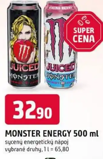 Trefa Monster energy nabídka